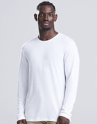 Heren T-shirt AWDis Long Sleeve Tri-Blend T